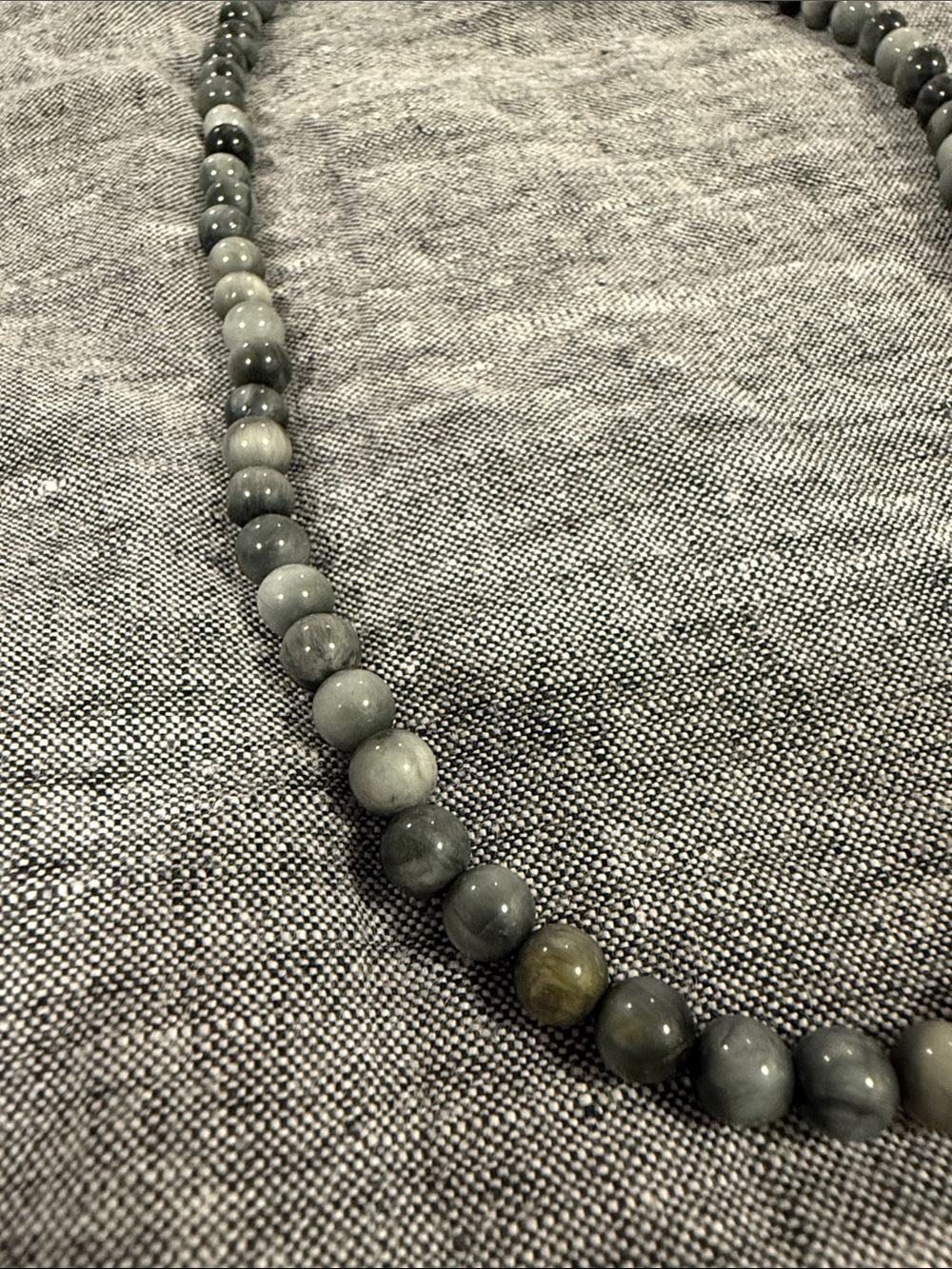 Labradorite Gemstone Beaded Necklace - Picture 3 of 4